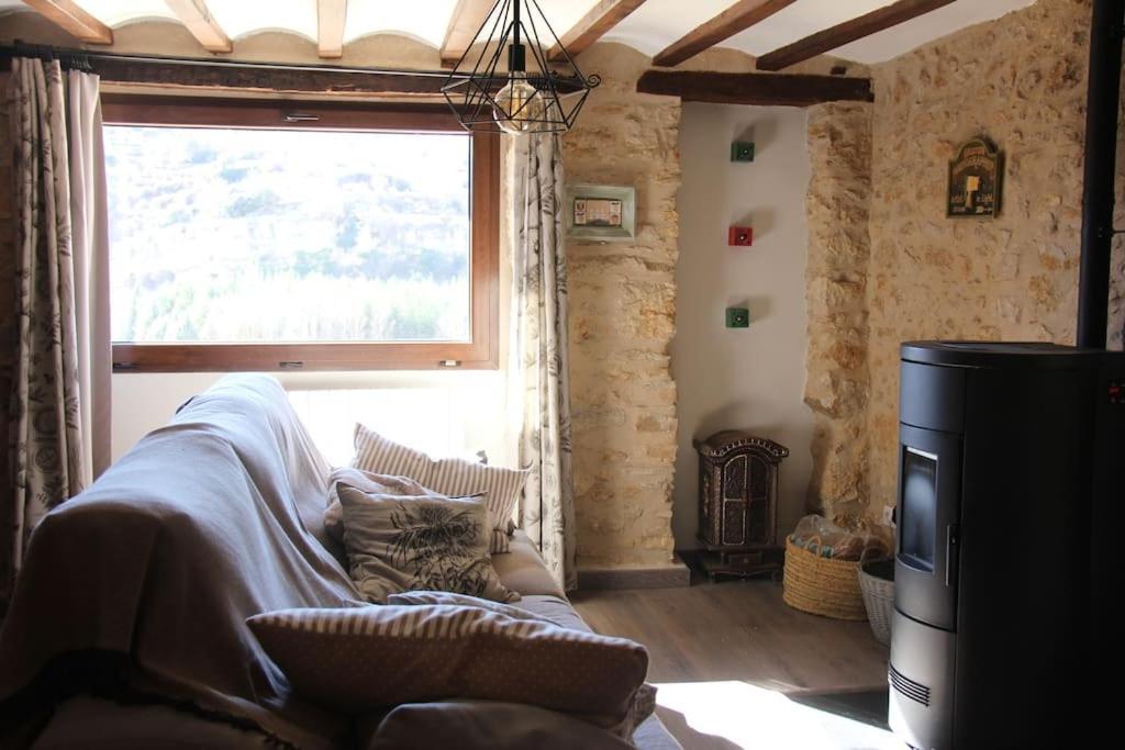 Casa Rustica Y Vistas A La Montana - Els Llavadors Villa Villafranca del Cid Eksteriør bilde