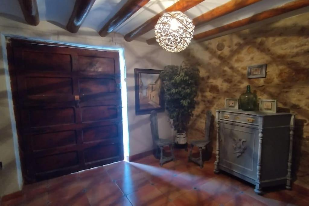 Casa Rustica Y Vistas A La Montana - Els Llavadors Villa Villafranca del Cid Eksteriør bilde
