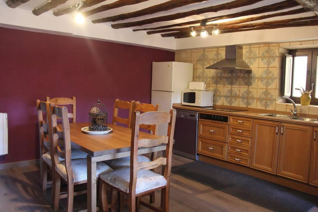 Casa Rustica Y Vistas A La Montana - Els Llavadors Villa Villafranca del Cid Eksteriør bilde